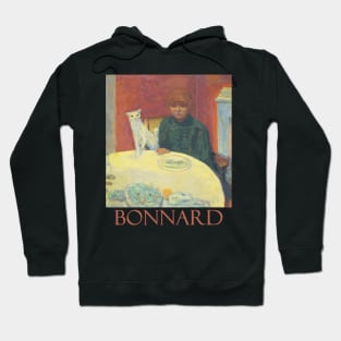 Woman with Cat by Pierre Bonnard Hoodie